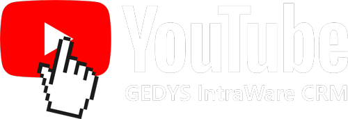 GEDYS IntraWare CRM videos on YouTube
